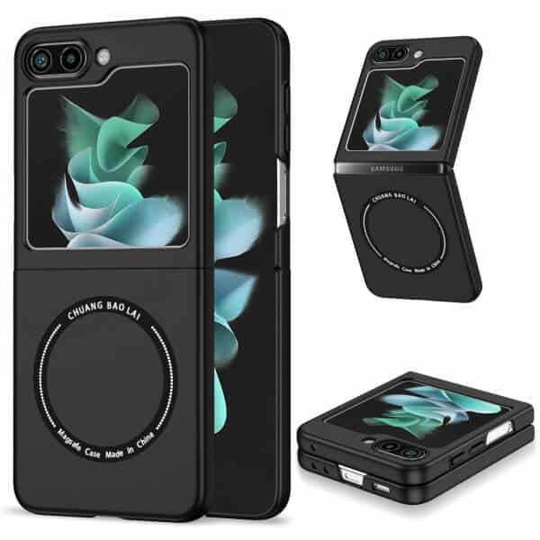 For Samsung Galaxy Z Flip 5 Magsafe Magnetic Wireless Charging Shockproof Case Cover For Samsung Galaxy Z Flip 5 Magsafe Magnetic Wireless Charging Shockproof Case Cover